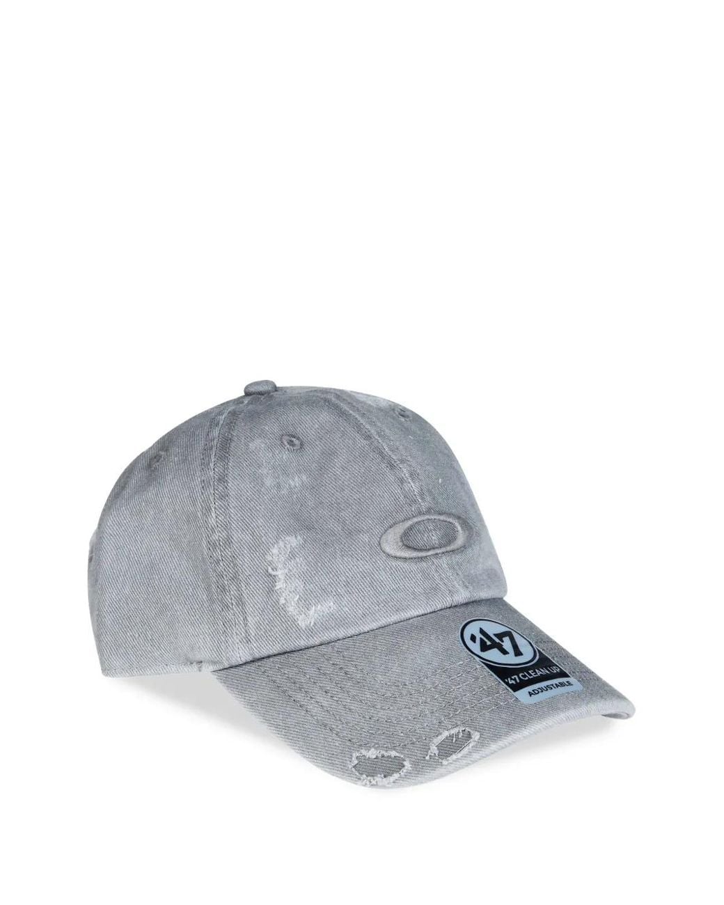 Oakley Gray '47 Reserve Distressed Cap for men