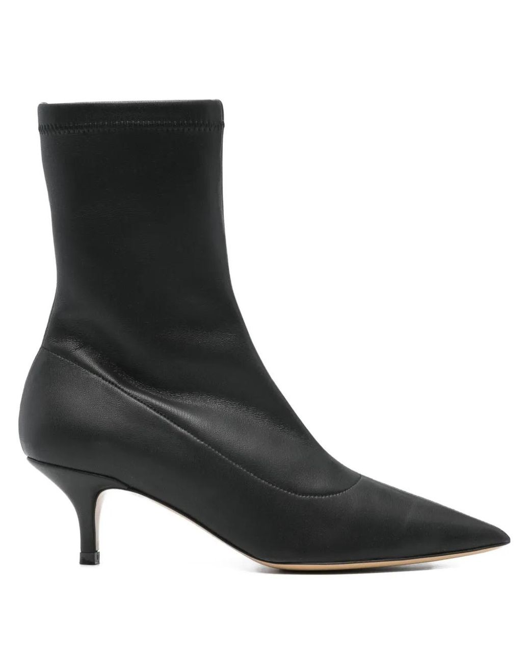 P.A.R.O.S.H. Black Spitze Sock-Boots
