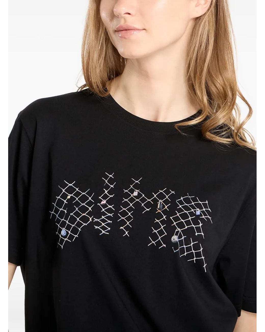 Dime Black Logo Graphic T-Shirt
