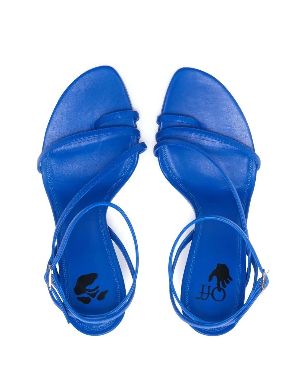 Off-White c/o Virgil Abloh Blue Allen Sandals