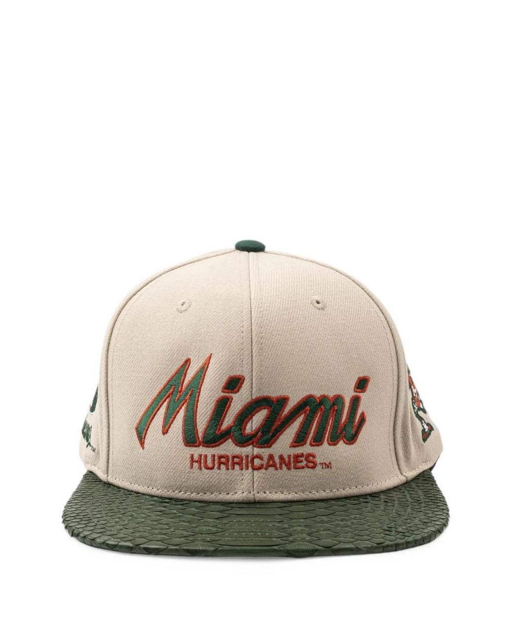 Just Don Natural Miami Hurricanes Baseball Cap for men