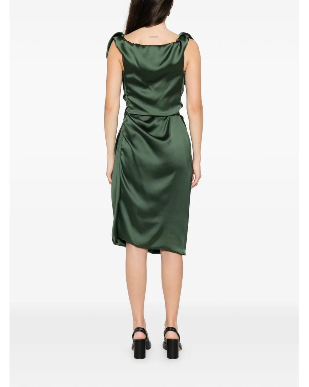 Vivienne Westwood Green Ginnie Amber Dress
