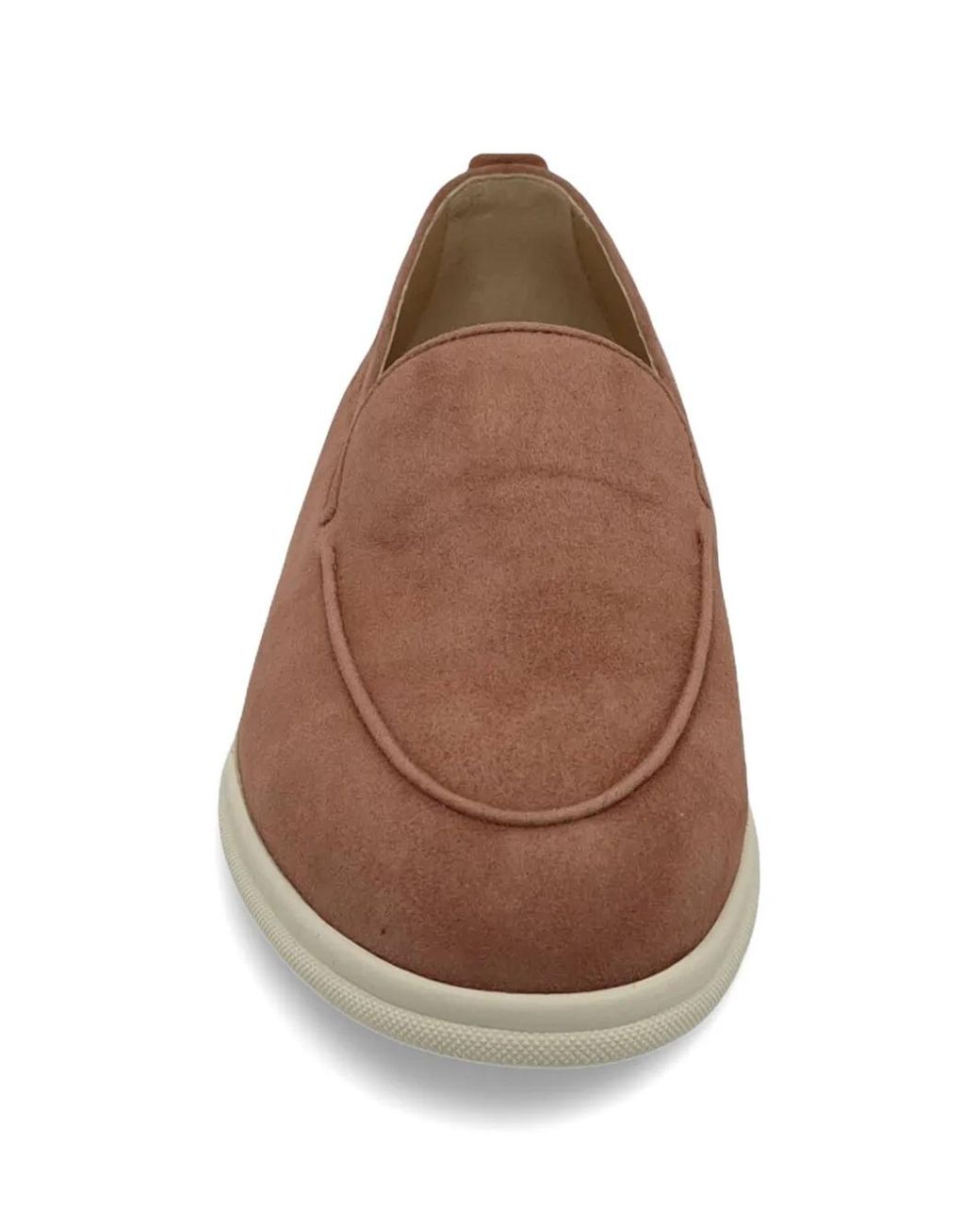 Henderson Brown Suede Slip-On Loafers