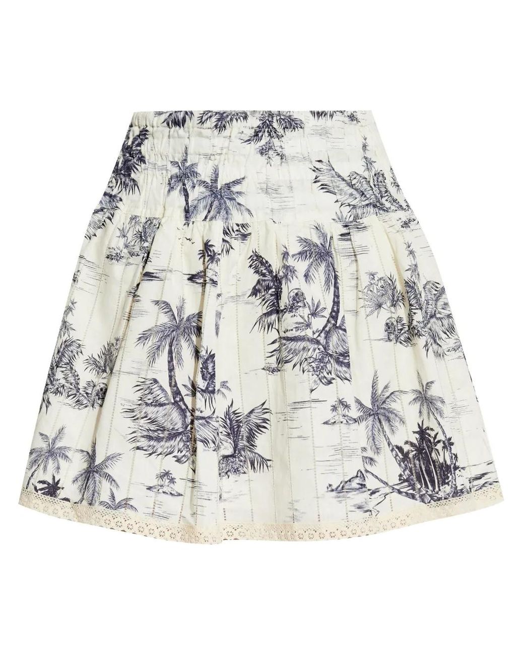 Zadig & Voltaire White Jocky Skirt