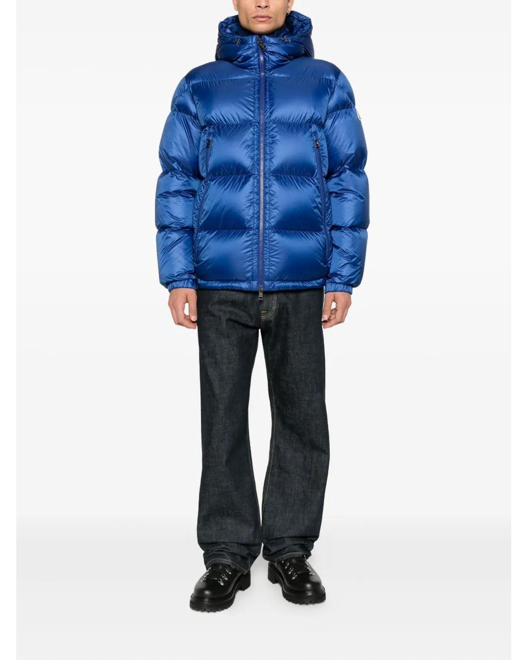Moncler Blue Jackets for men