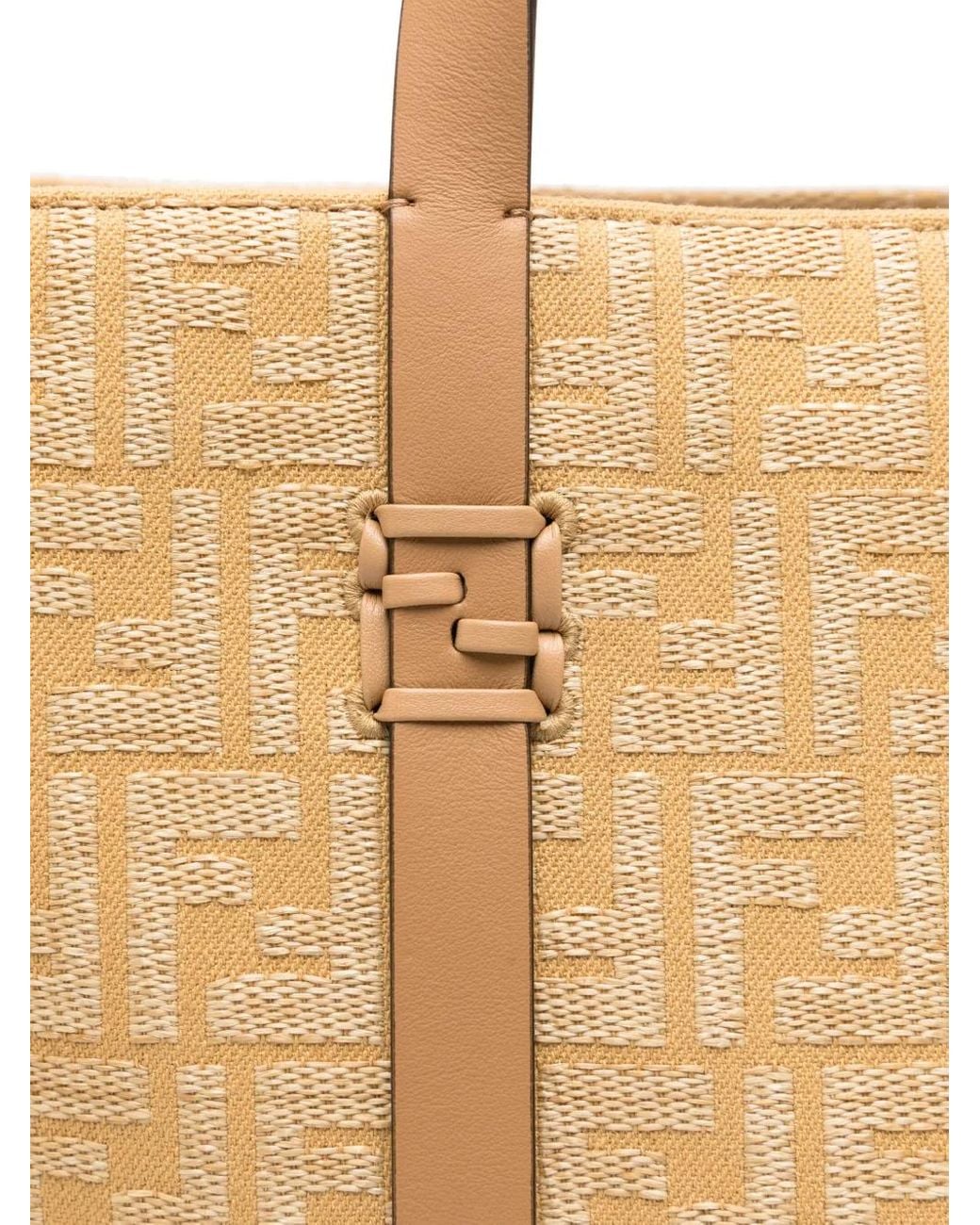 Borsa Tote Summer di Fendi in Natural
