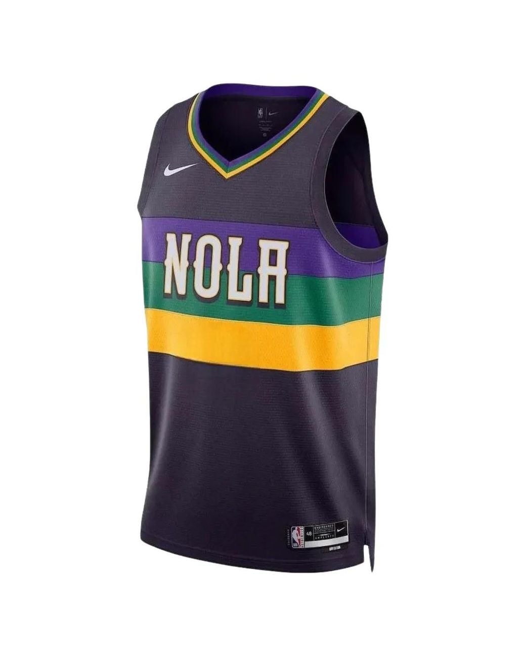 Nike Blue Nba New Orleans Pelicans City Swingman Jersey for men