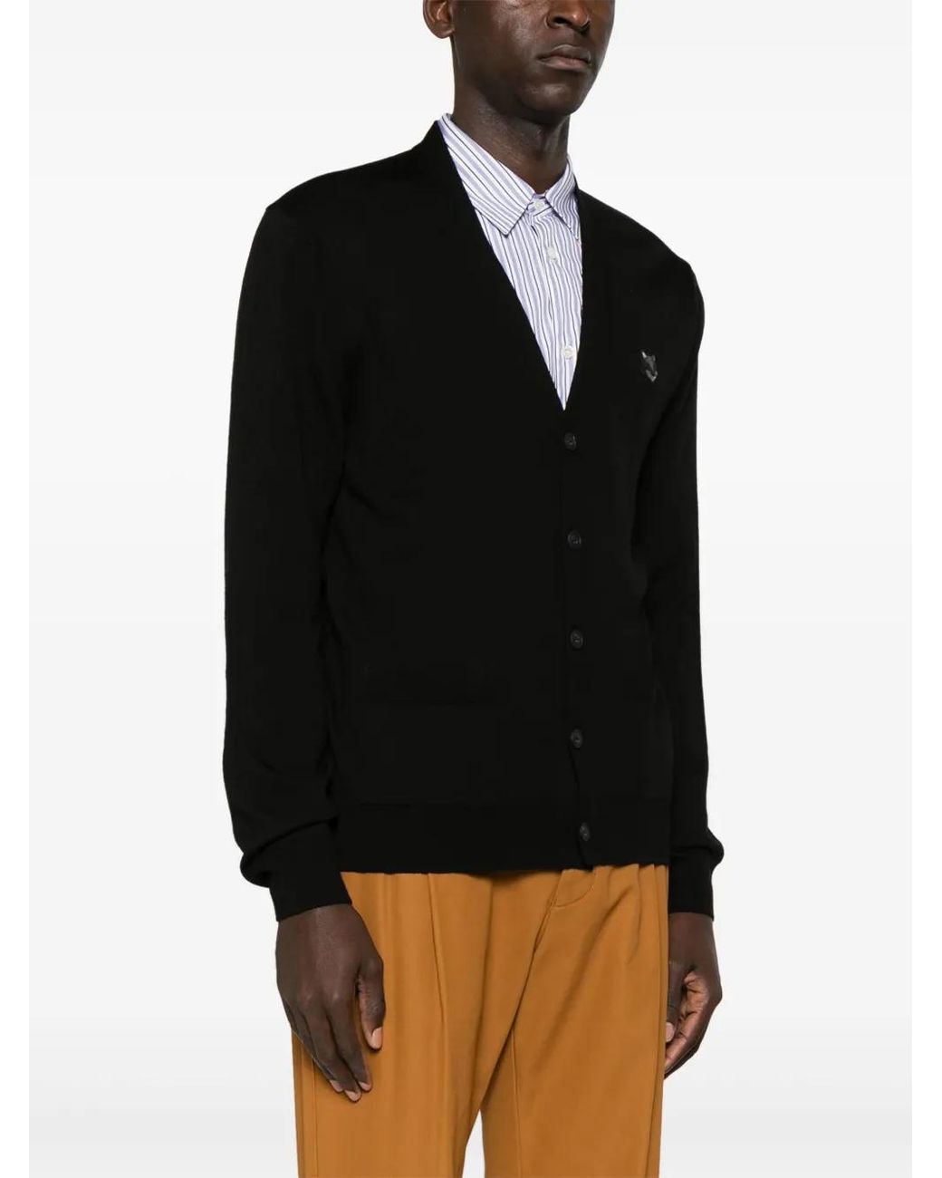 Maison Kitsuné Black Sweaters for men