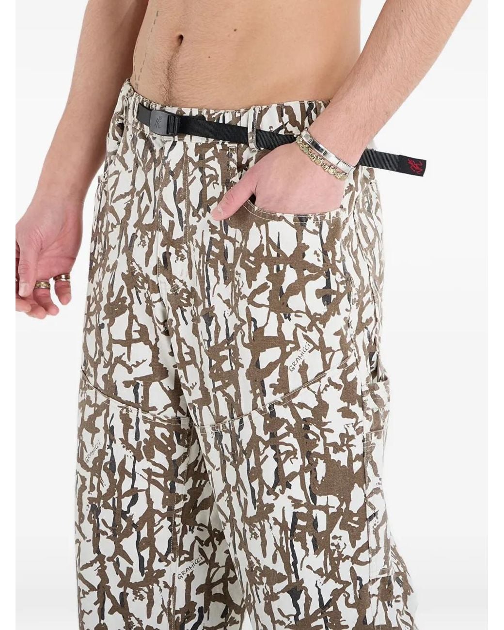 Gramicci White Taos Canvas Pant