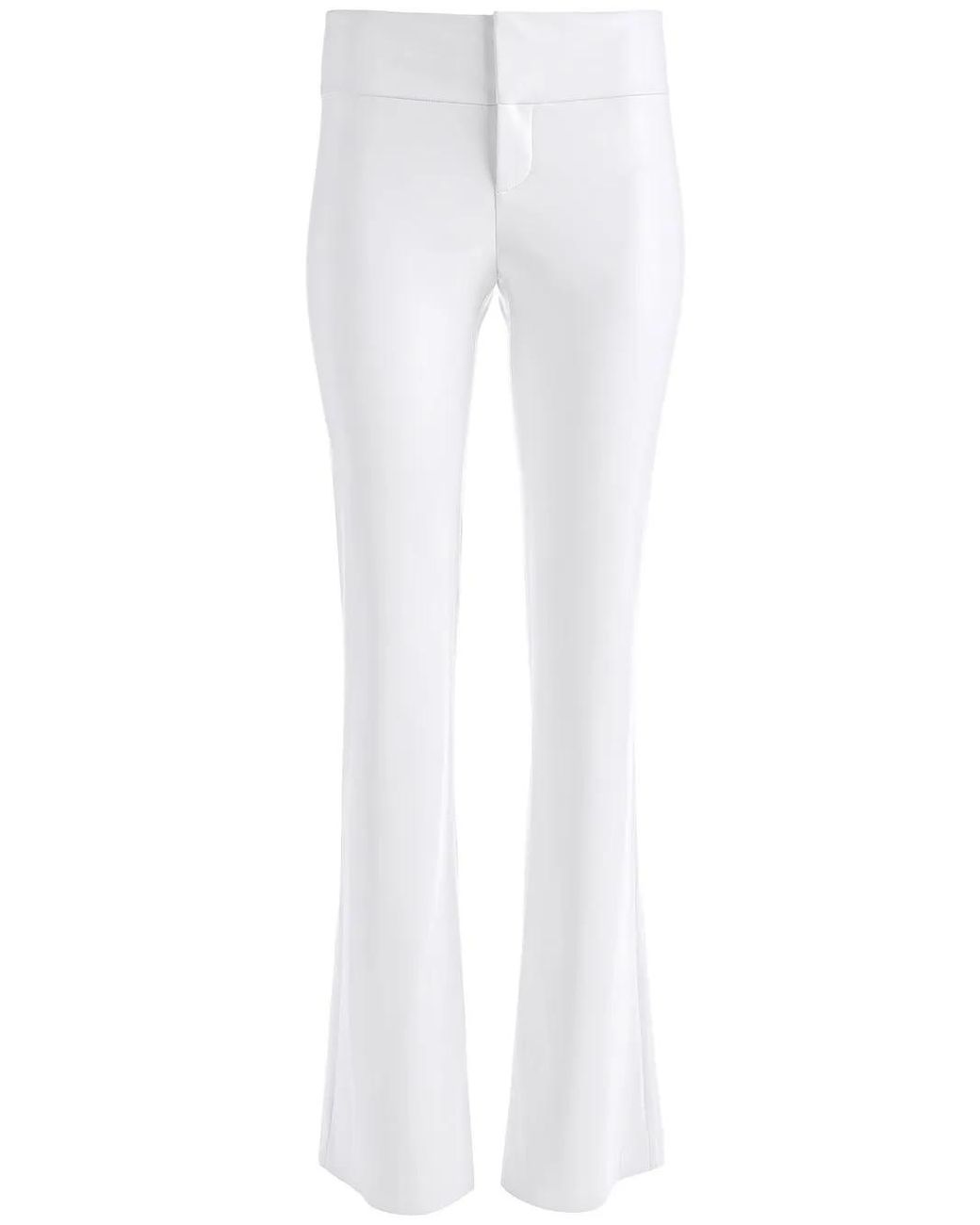 Alice + Olivia Flared Broek in het White