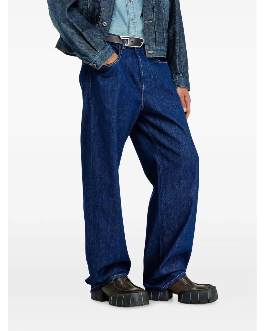 Vaqueros Anchos DIESEL de hombre de color Blue