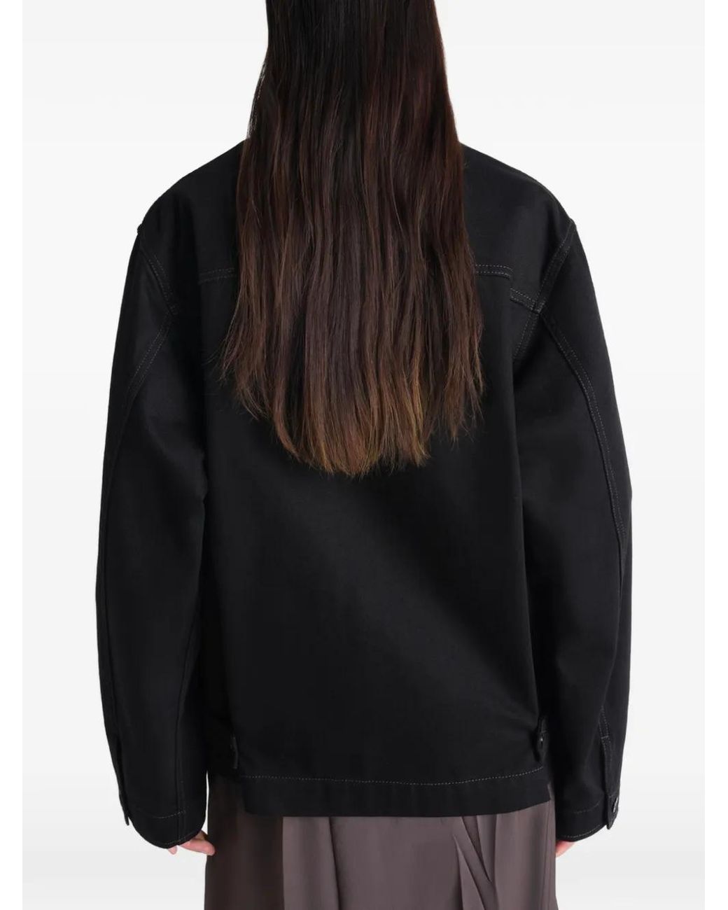 Lemaire Black Boxy Jacket