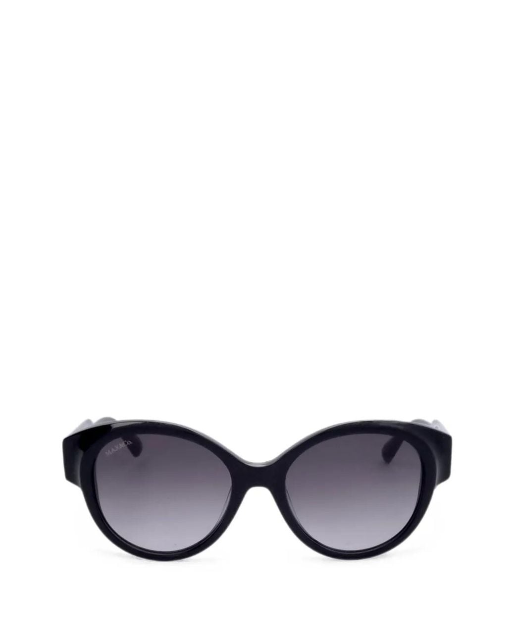 MAX&Co. Black Round-Frame Tinted Sunglasses