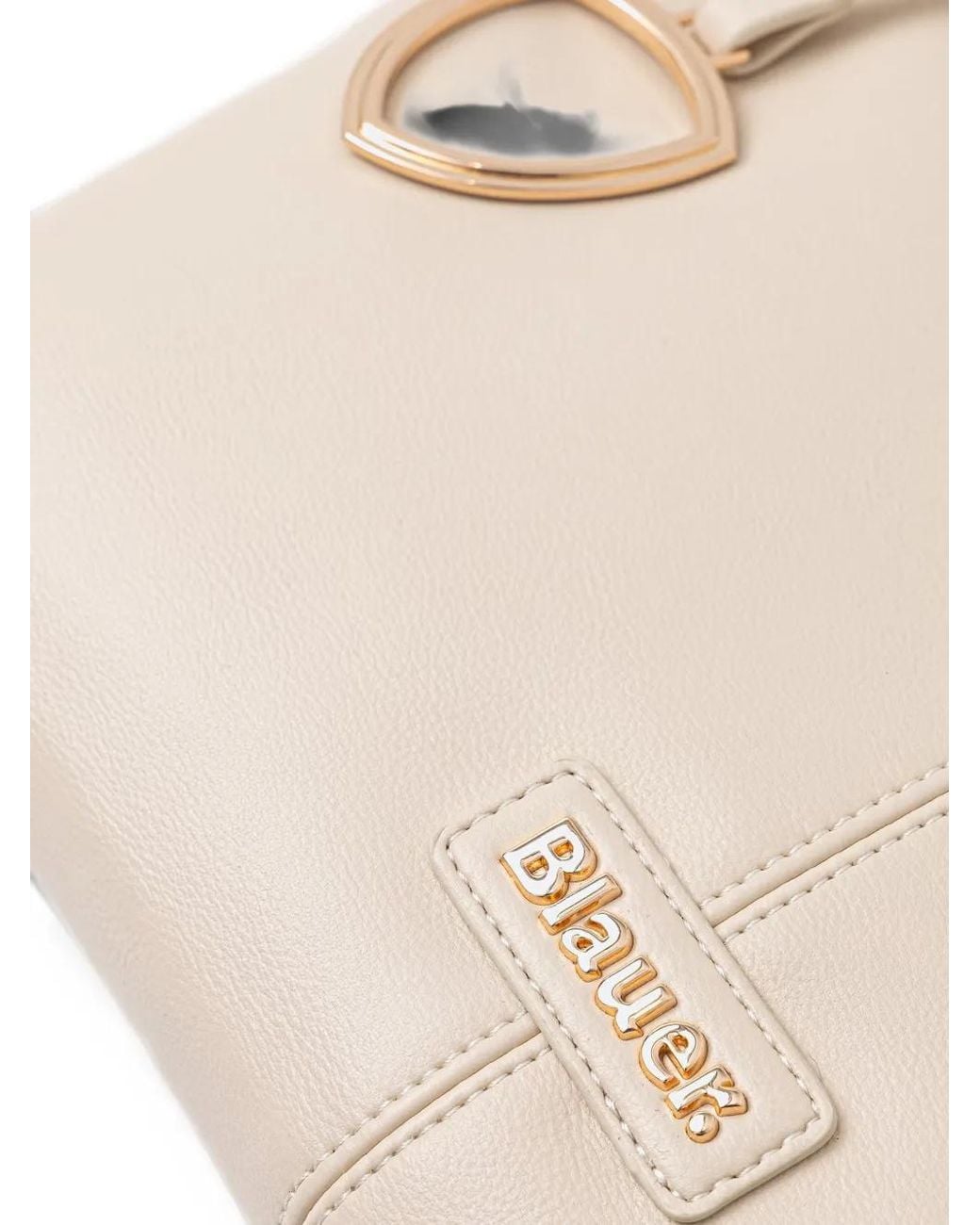 Blauer Natural Logo-Patch Shoulder Bag
