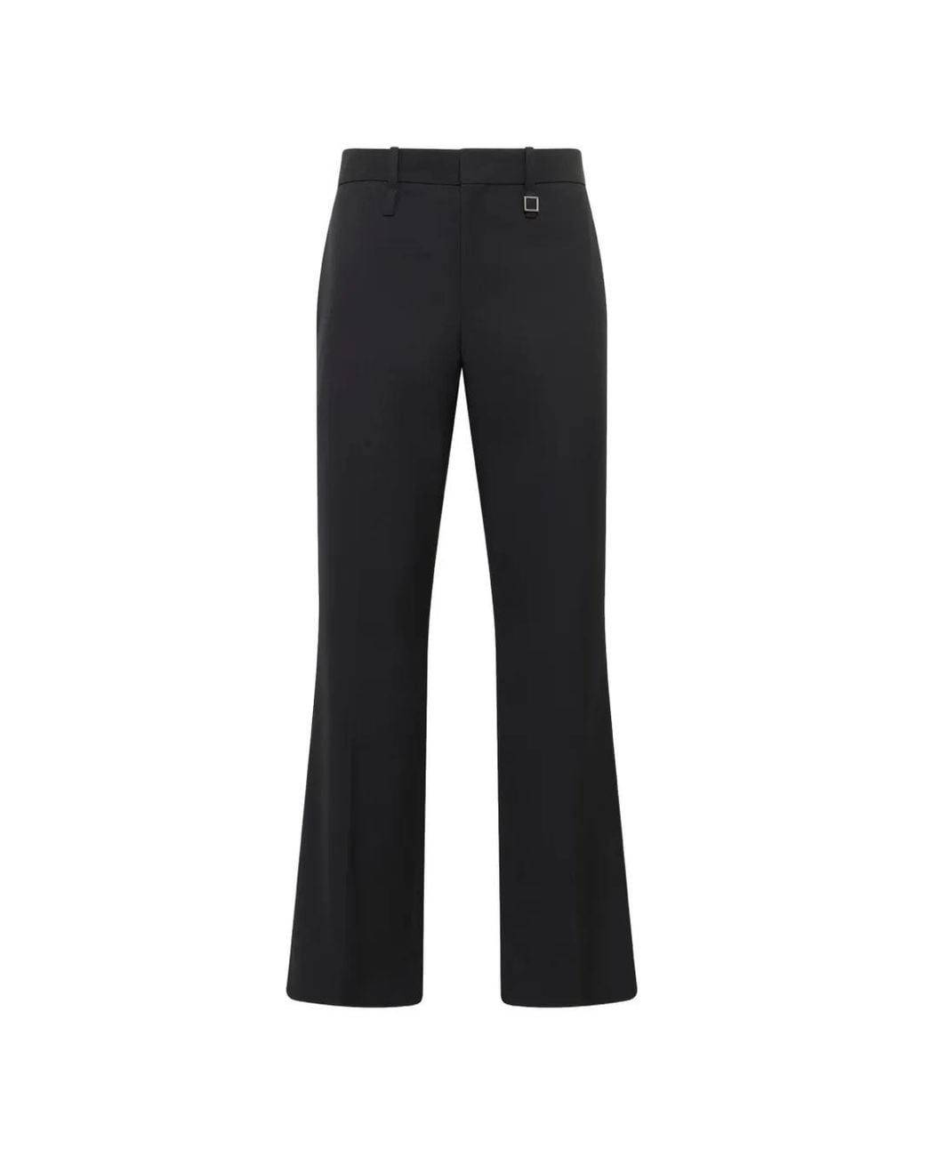 Wooyoungmi Black Slim-Fit Tailored Trousers for men