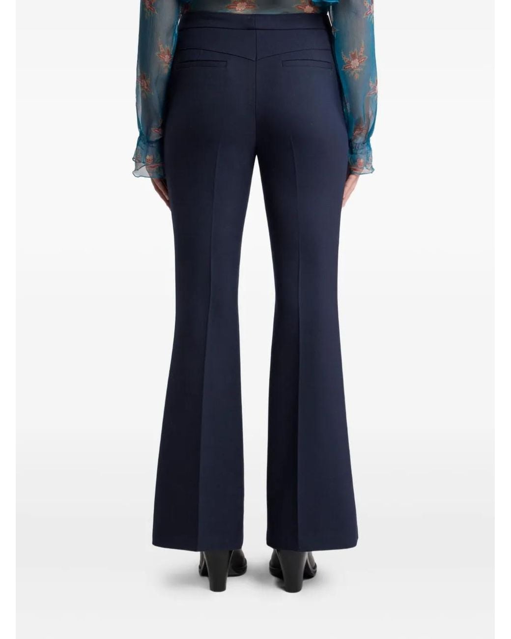 Etro Flared Broek in het Blue