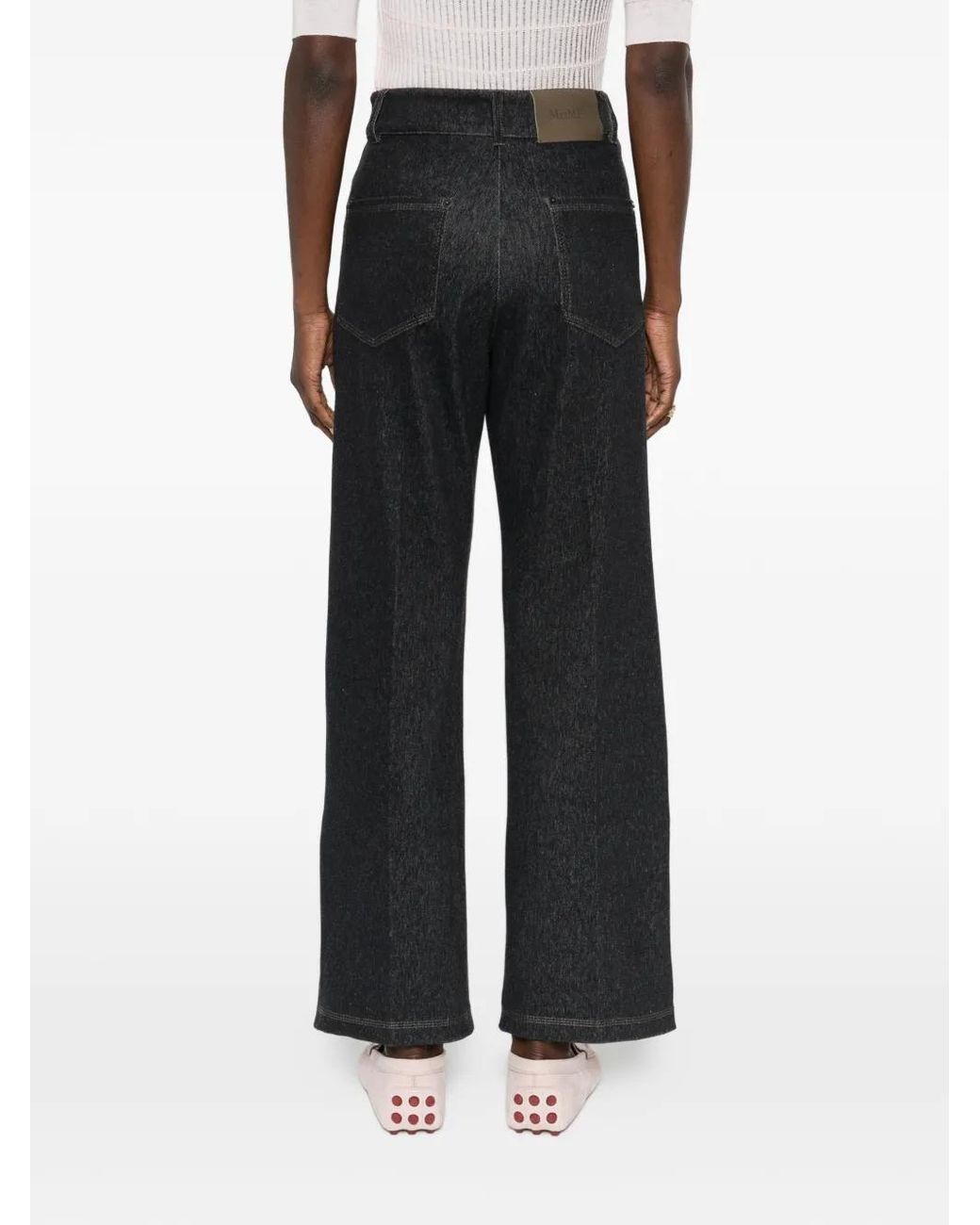 Max Mara Black Mxpribes Trousers