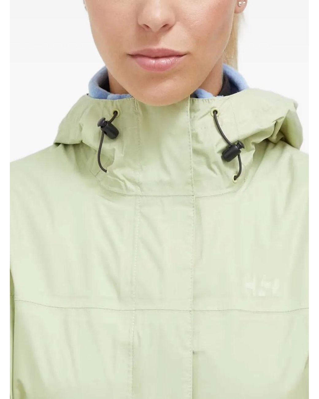 Helly Hansen Green Hooded Performance Jacket