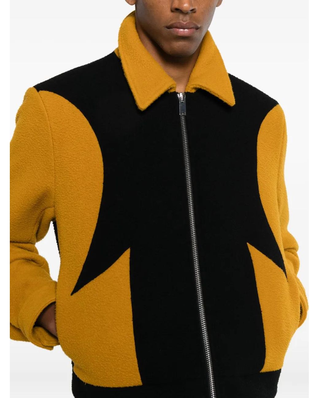 Second/Layer Orange Corky Jacket for men