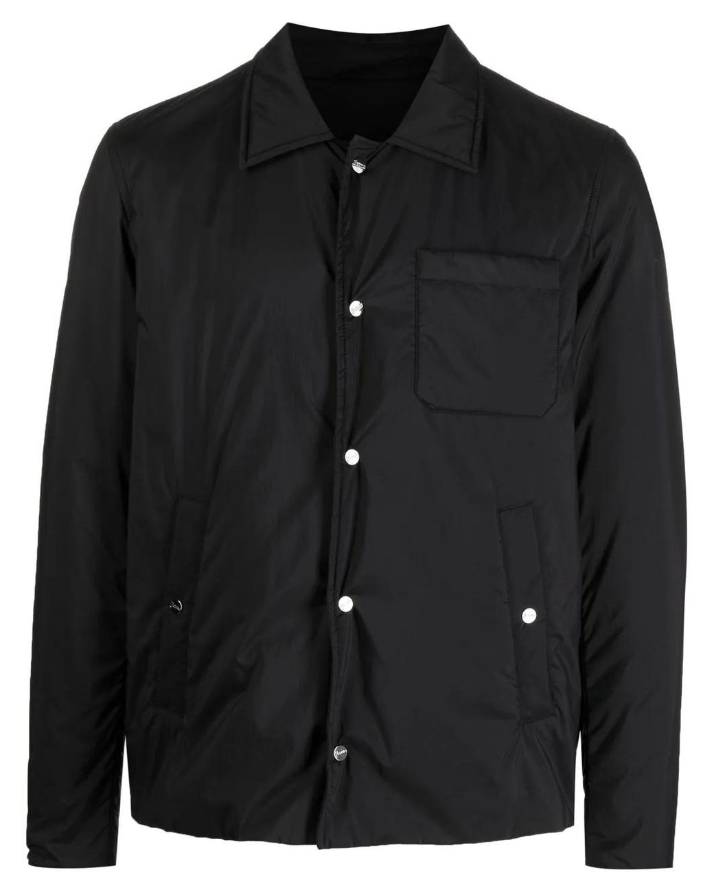 Herno Black Chantilly Buttoned Jacket for men