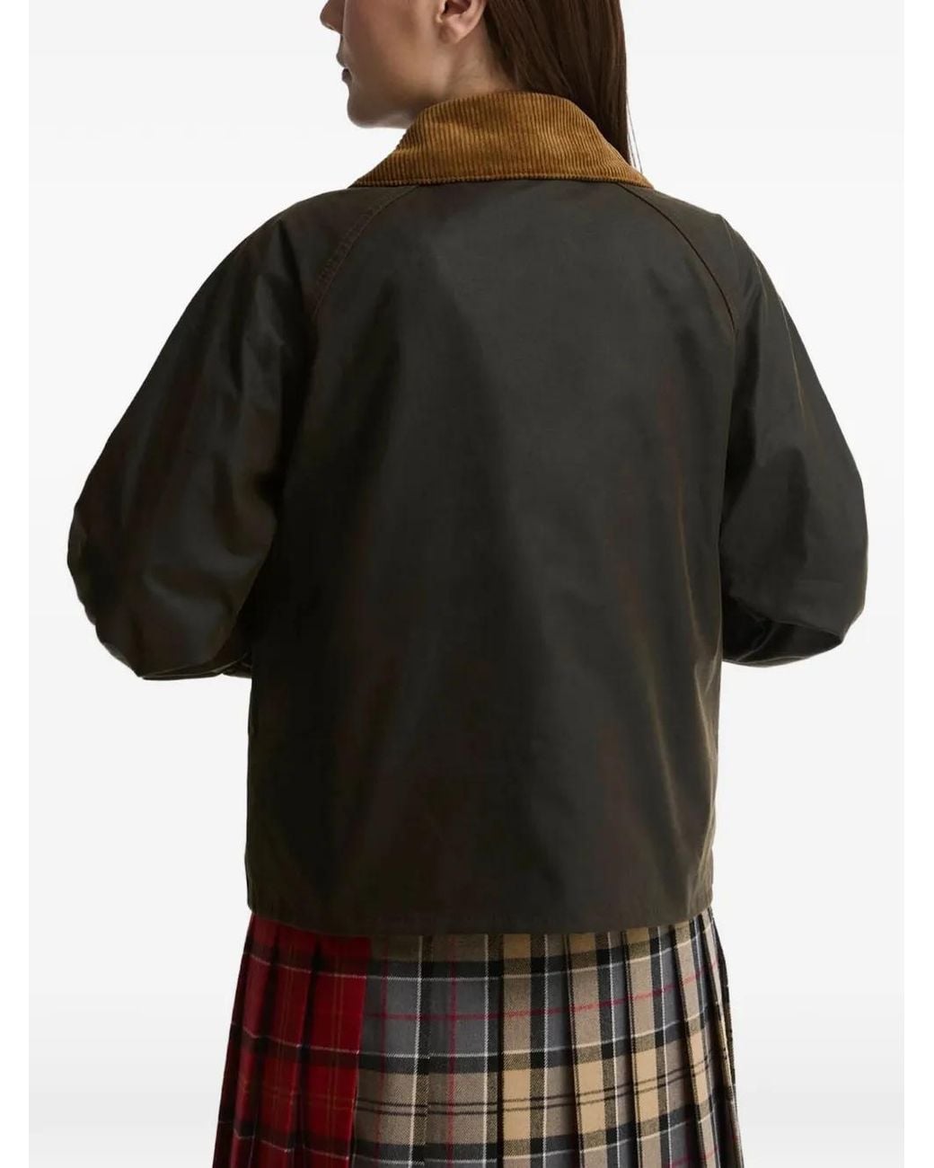 Barbour Black Spey Waxed Jacket