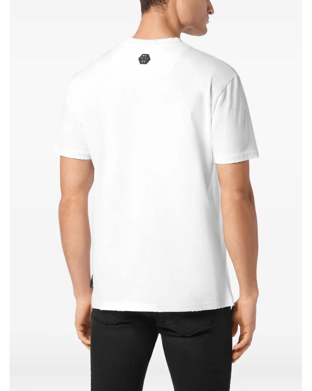 Philipp Plein White Cote D'Azur T-Shirt for men