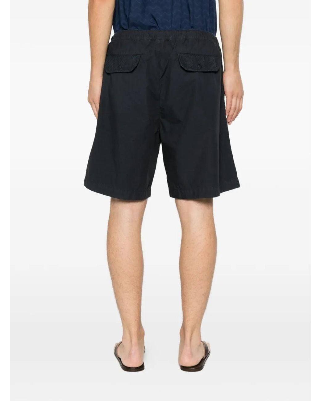 Missoni Blue Drawstring-Fastening Shorts for men