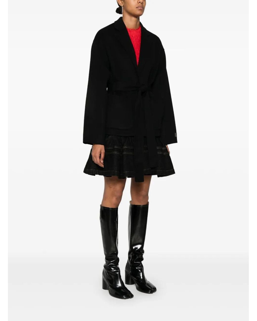 KENZO Black Wool Cashmere Blend Jacket