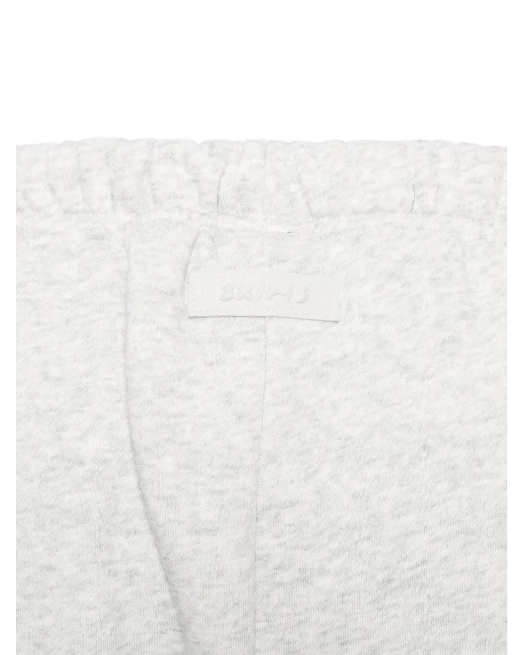Skims White Drawstring-Fastening Track Pants for men