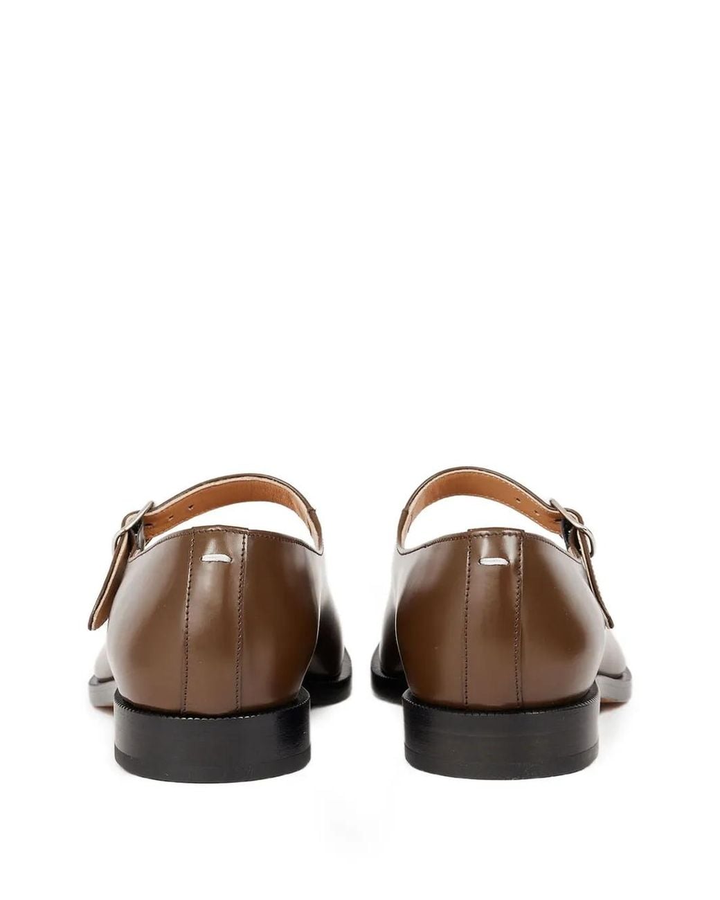 Maison Margiela Brown Tabi Split-Toe Pumps