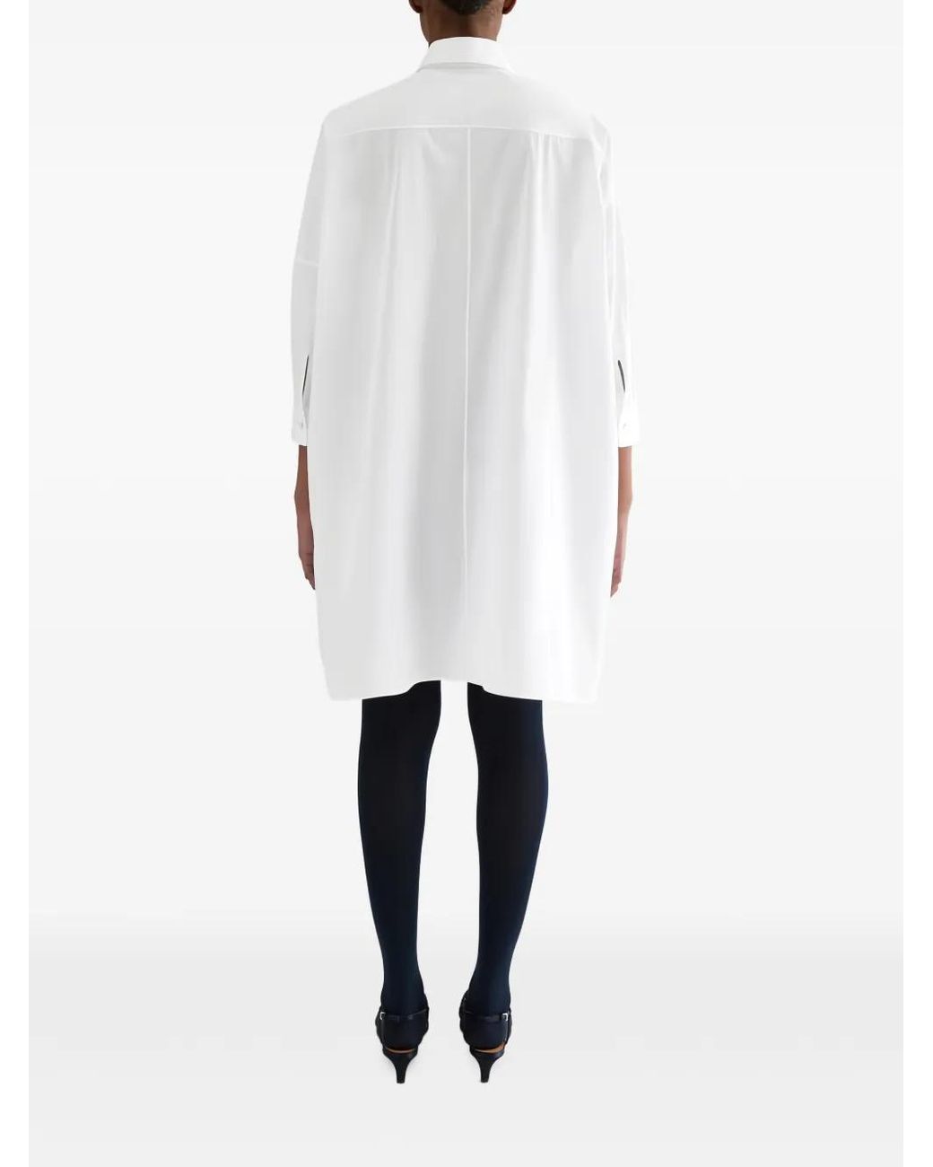 Jil Sander Katoenen Overhemd in het White