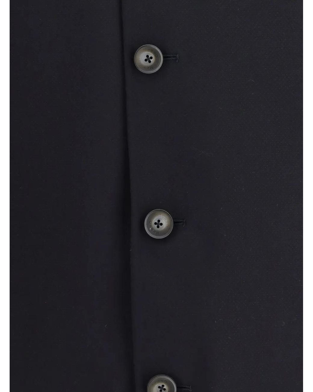 Herno Blue Veste Boutonnée À Col Montant for men
