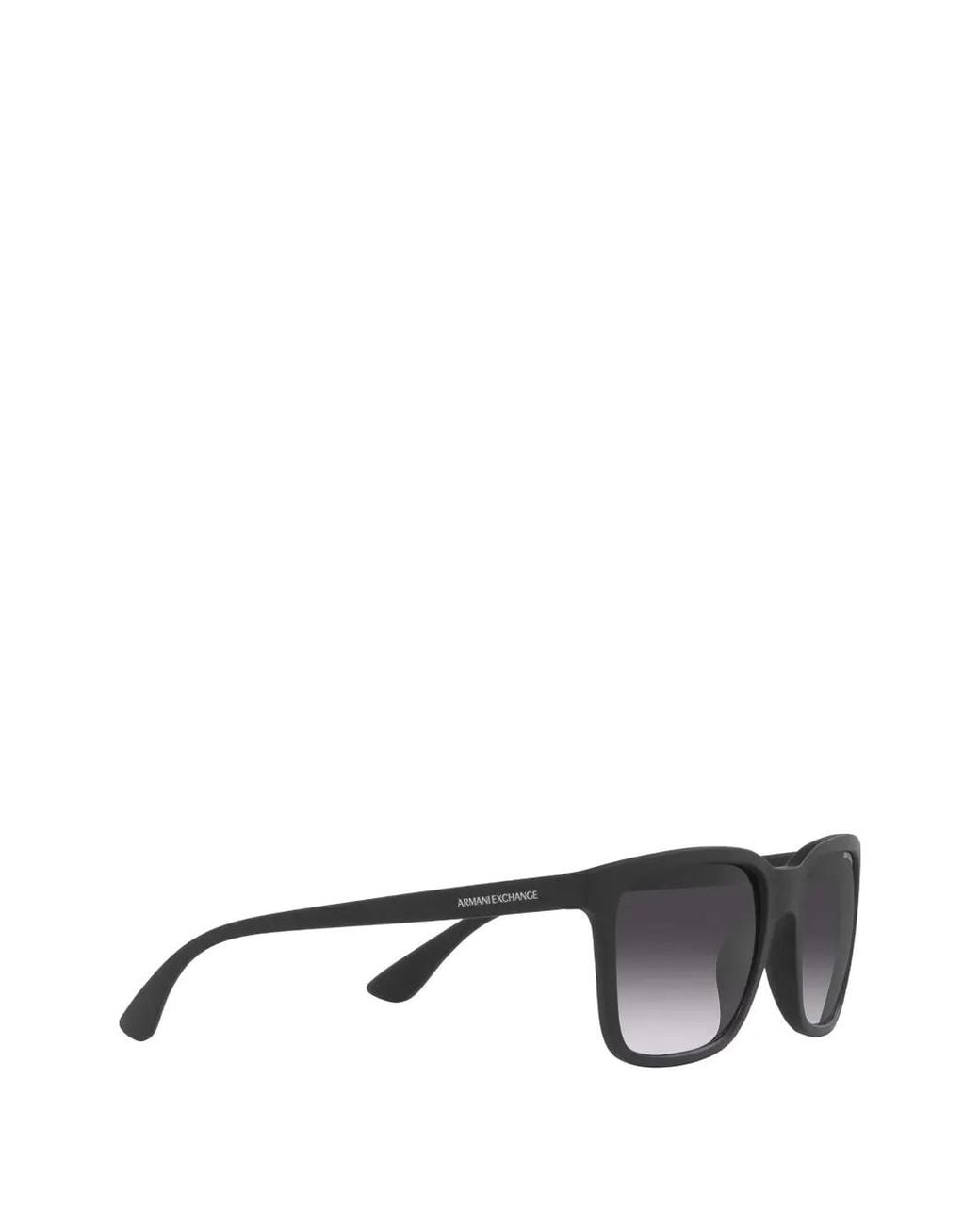 ARMANI EXCHANGE Black Square-Frame Sunglasses for men
