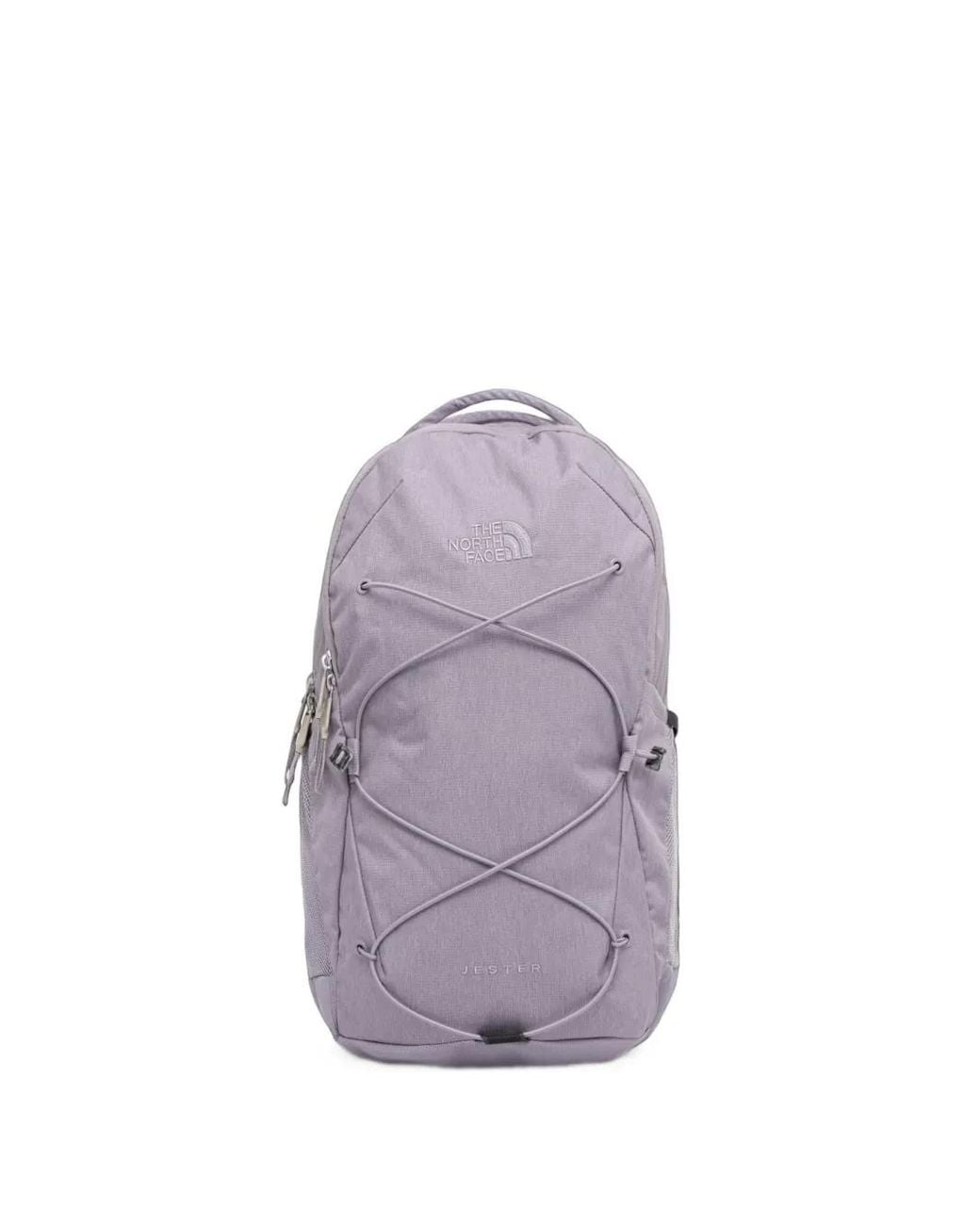 The North Face Purple Jester Bungee-Cord Backpack