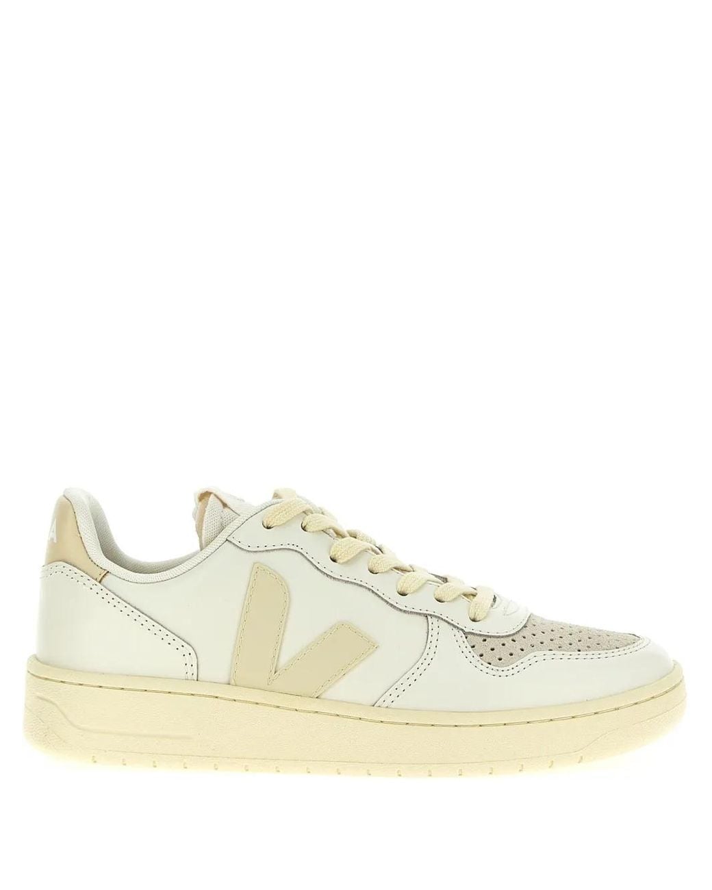 Baskets V-10 Veja en coloris Natural