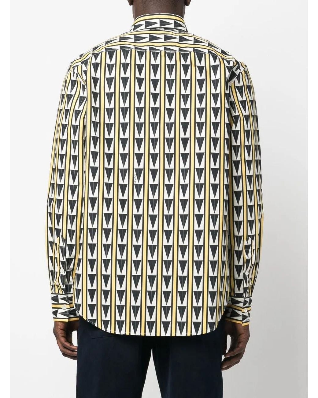 Camisa Con Botones Lanvin de hombre de color White
