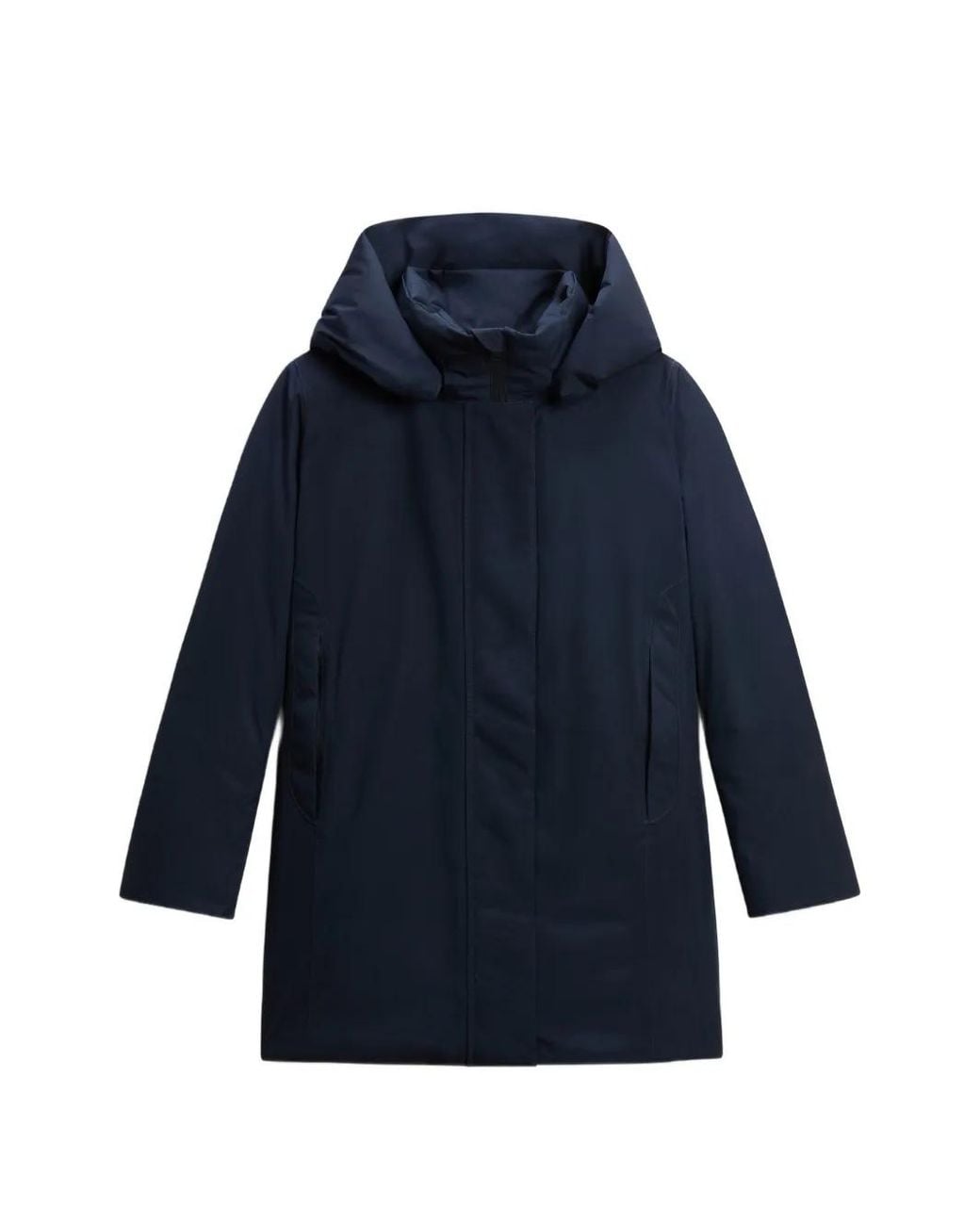 Woolrich Blue Marshall Hooded Parka