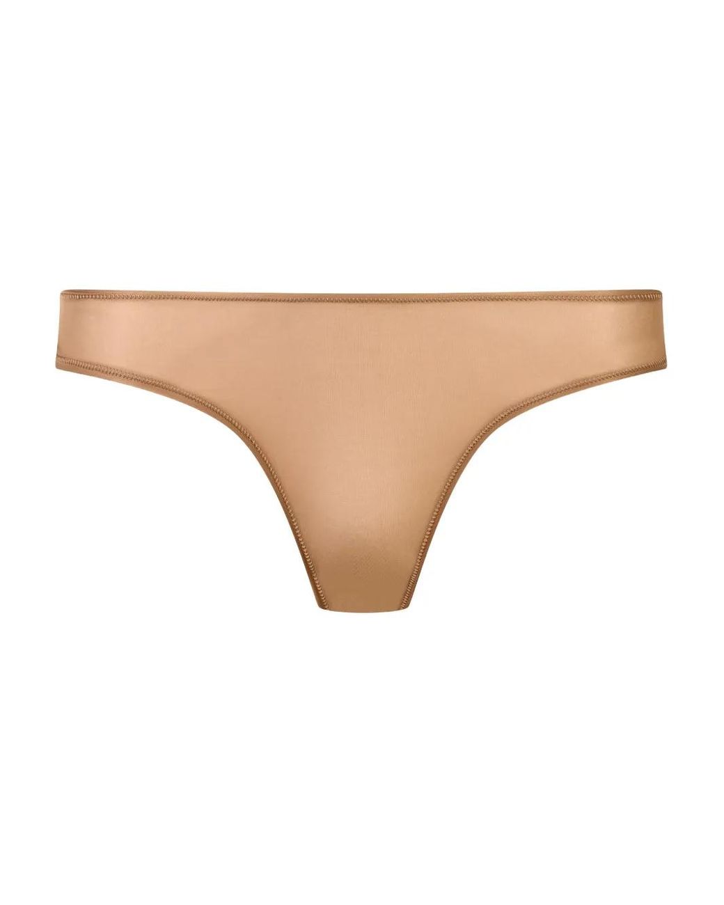 Maison Close Natural Open-Back Briefs