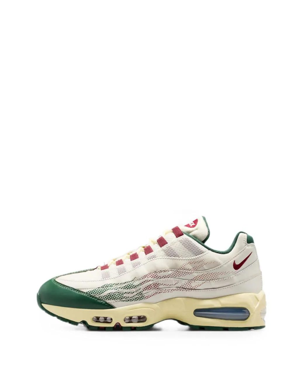 Nike White Air Max 95 Big Bubble Sneakers for men