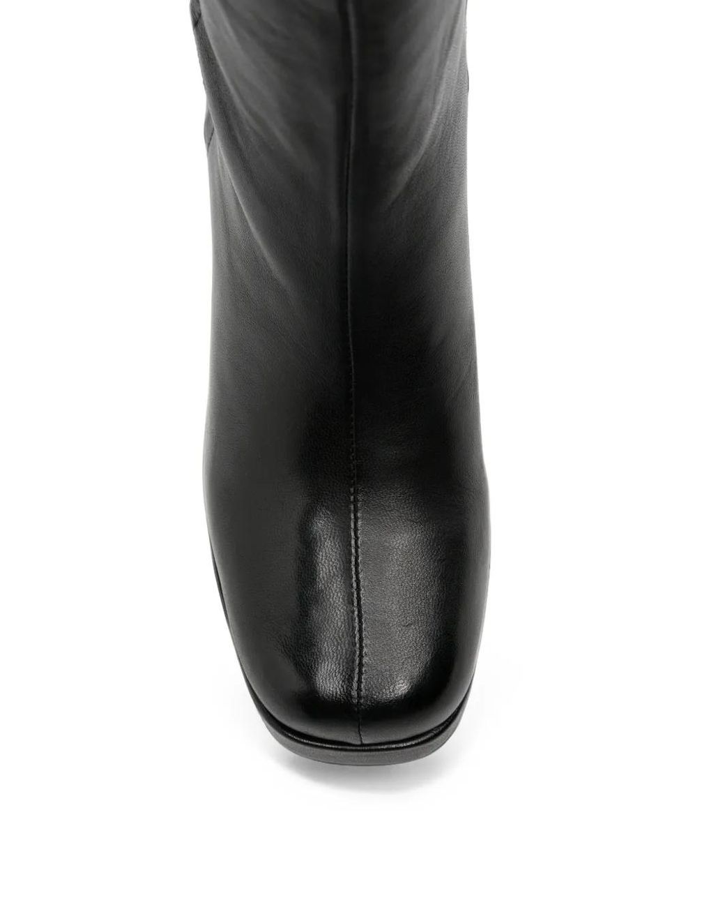 Bruno Premi Black Platform Leather Boots