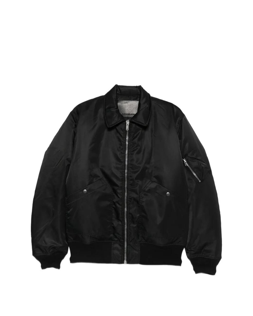 Rick Owens Black Flyers Bomber Jacket for men