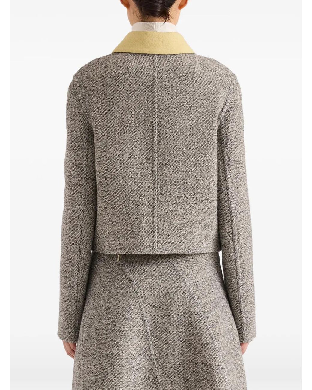 Proenza Schouler Gray Gaelle Jacket