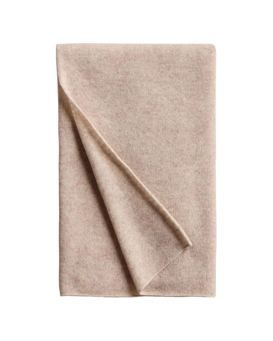 James Perse Natural Open-Knit Brushed Scarf