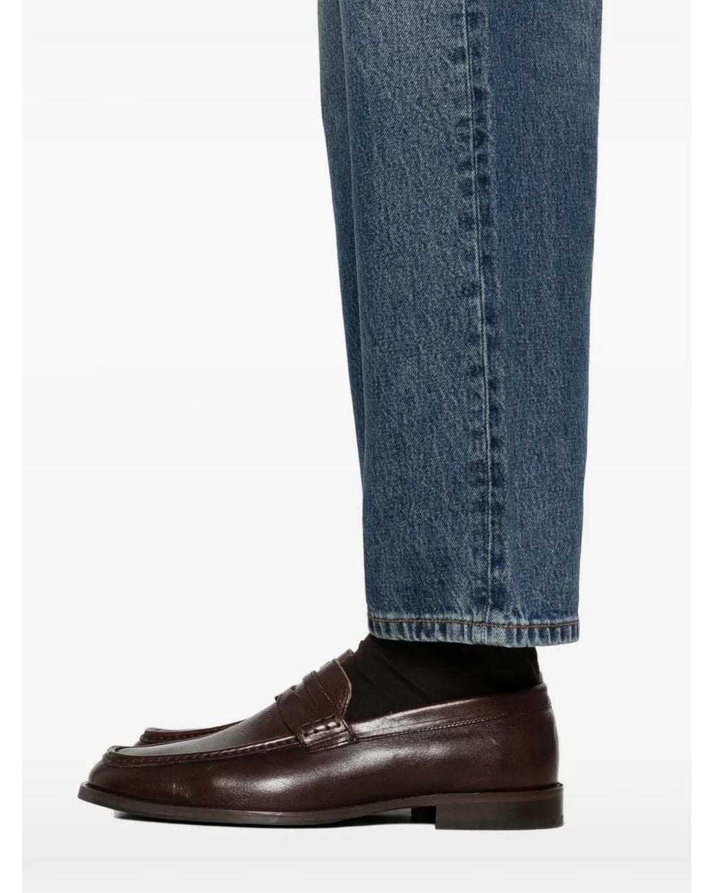 NN07 Blue Otis 1847 Straight-Leg Jeans for men