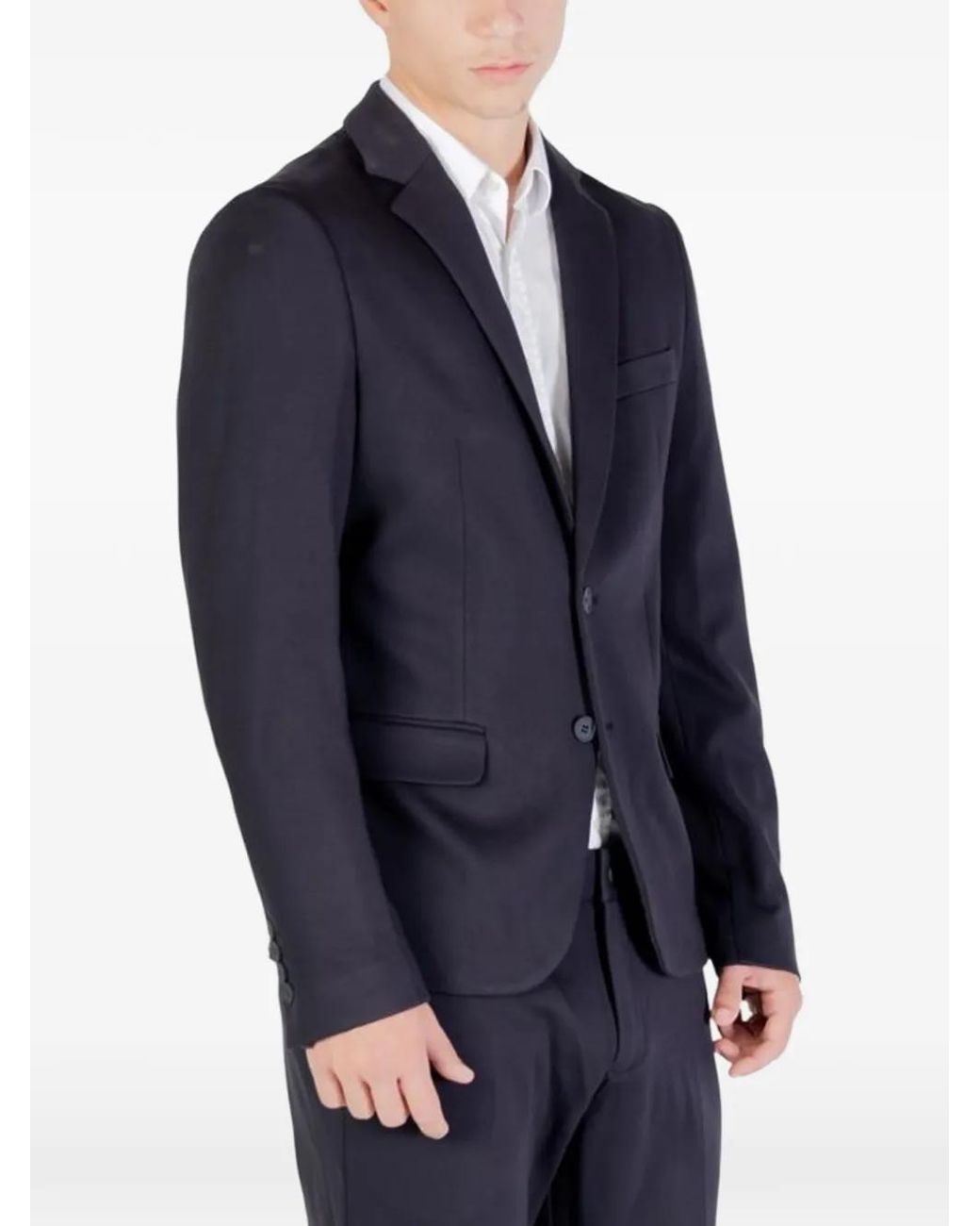 Antony Morato Blue Single-Breasted Blazer for men