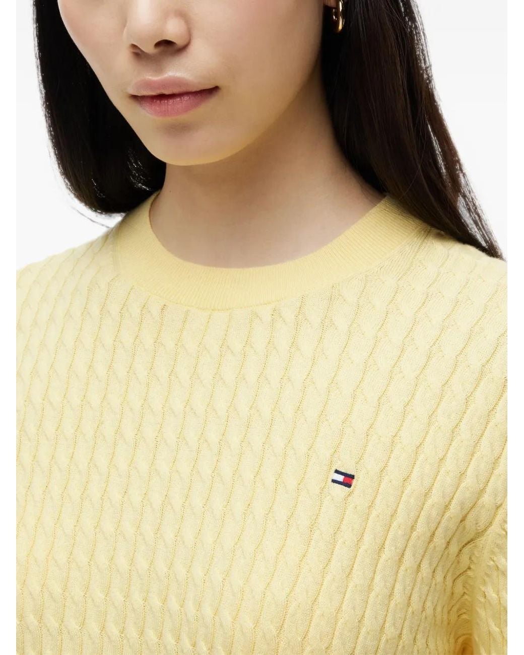 Tommy Hilfiger Yellow Sweater