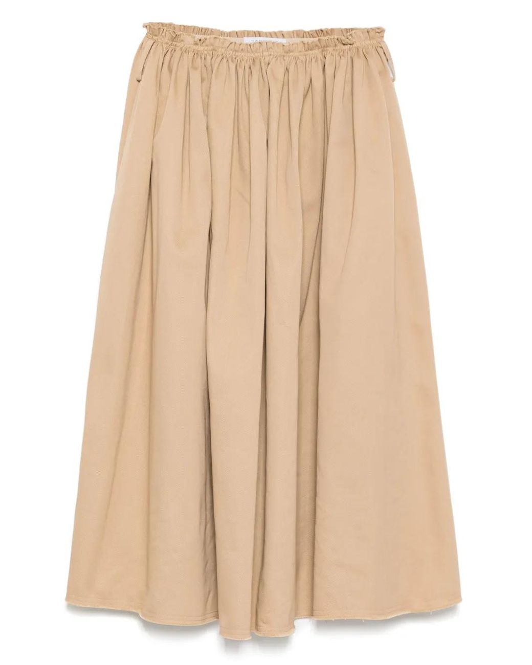 Gabriela Hearst Natural Chiara Midi Skirt