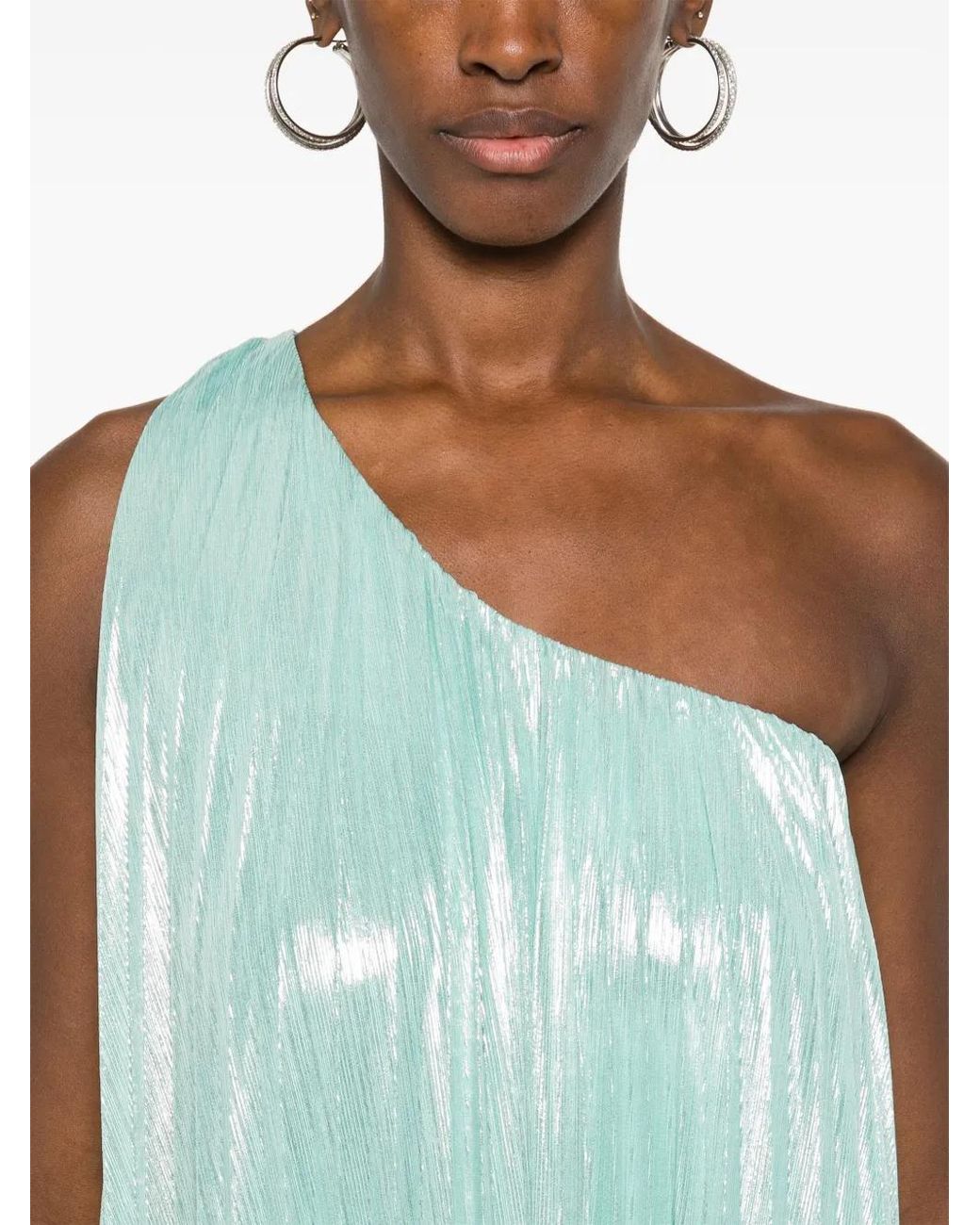 retroféte Blue Kensley Maxi Dress