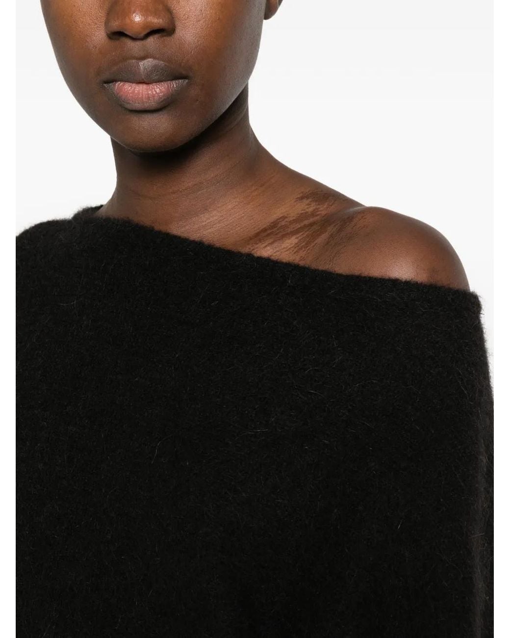 Pull Suela À Épaules Dénudées Ba&sh en coloris Black