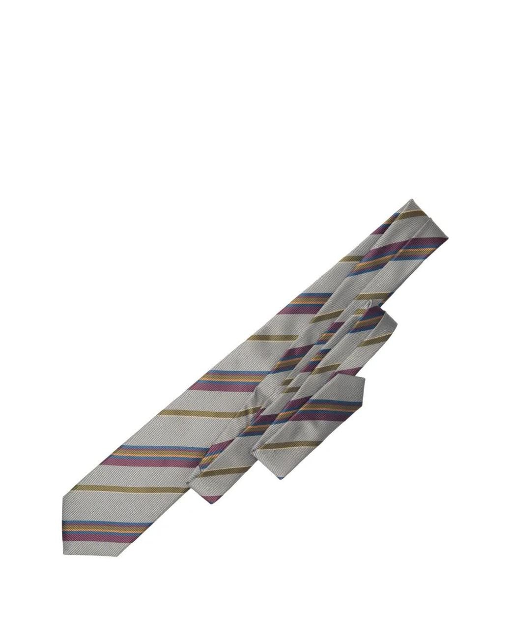 Elizabetta Gray Lugano Jacquard-Stripe Tie for men